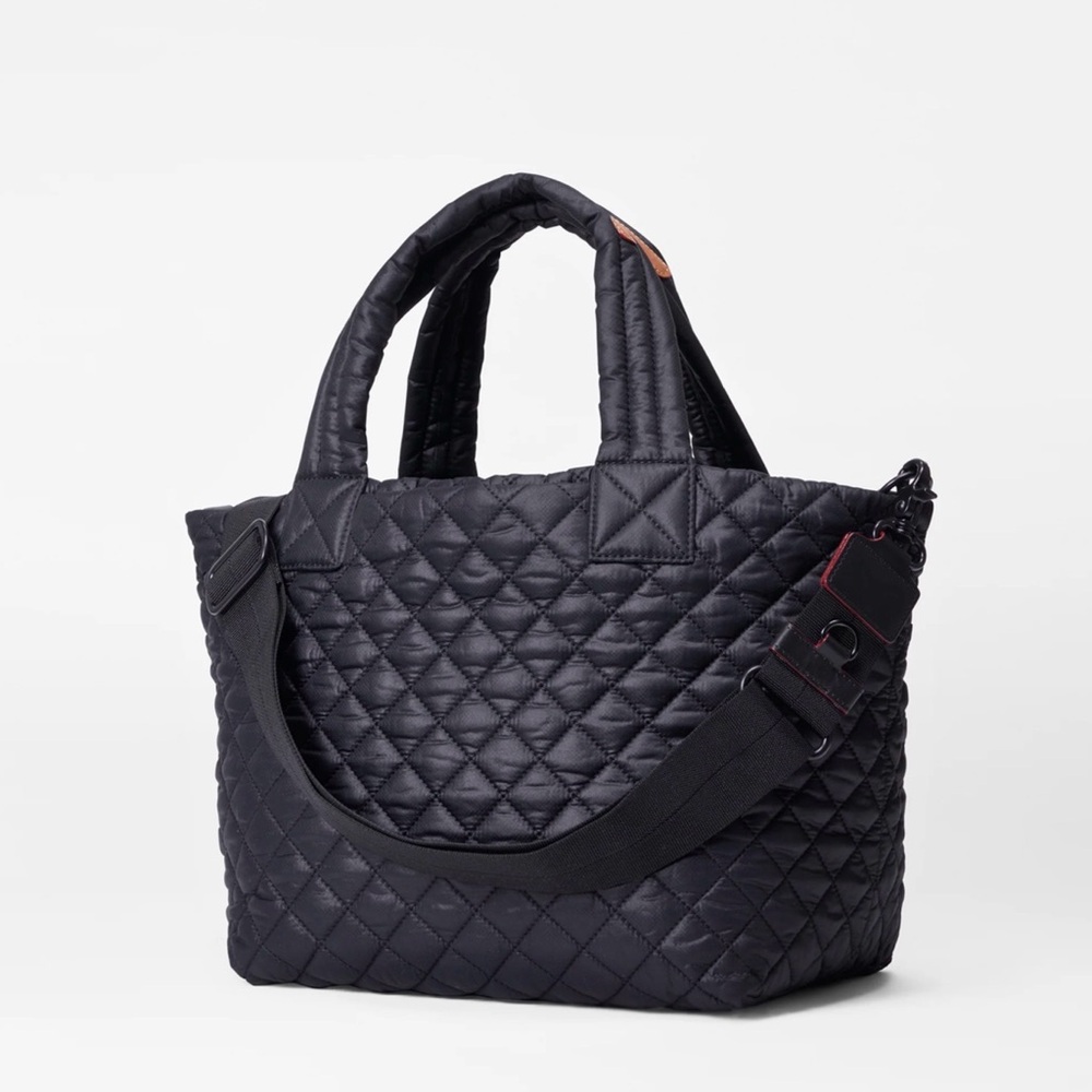 MZ Wallace Black Small Metro Deluxe Tote - Picture 15 of 16